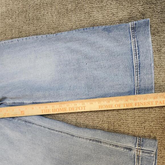 American Eagle Jeans Stovepipe Black Women’s Size 12 Short - Picture 4 of 10